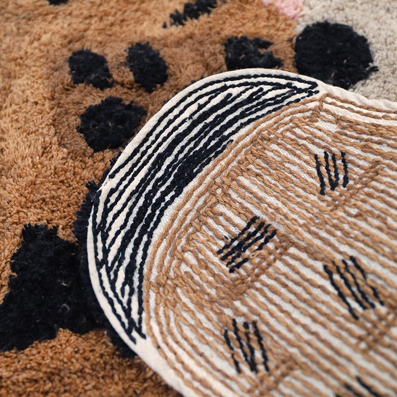 Alfombra Algodón Lavable Little Cheetah - Nanetes